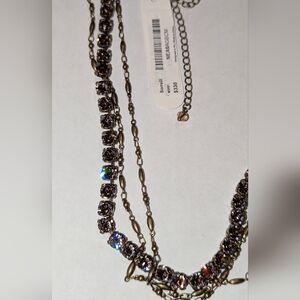Sorrelli Bronze Crystal Necklace